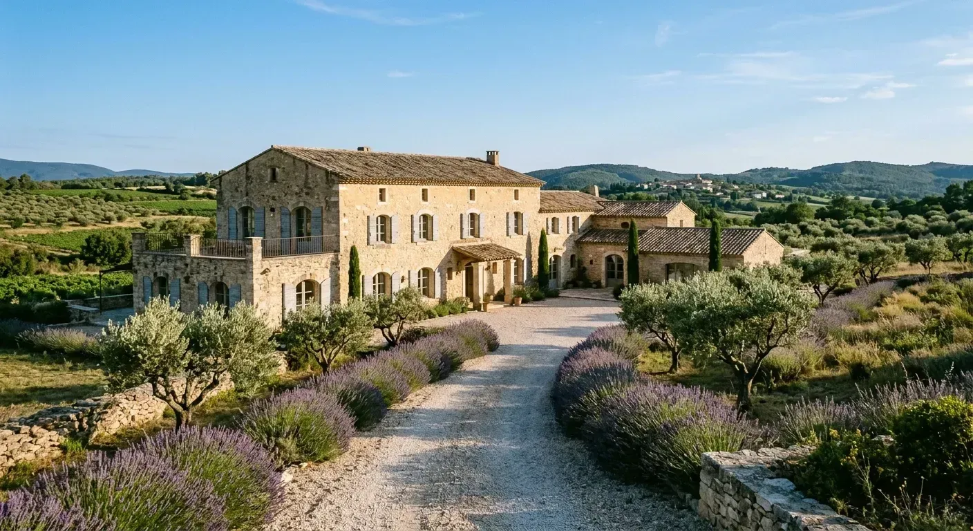 Mas provençal restauré — Diagnostic immobilier d'un mas